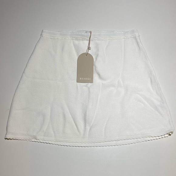 Meshki Kyra waffle mini skirt - Picture 5 of 5